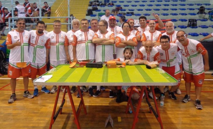 Portuguesa Santista conquistou a nona colocação no Torneio Início de Futebol de Mesa